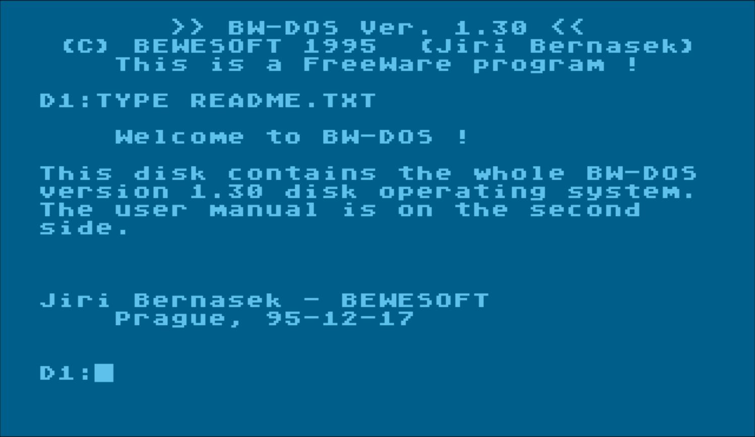 BW-DOS