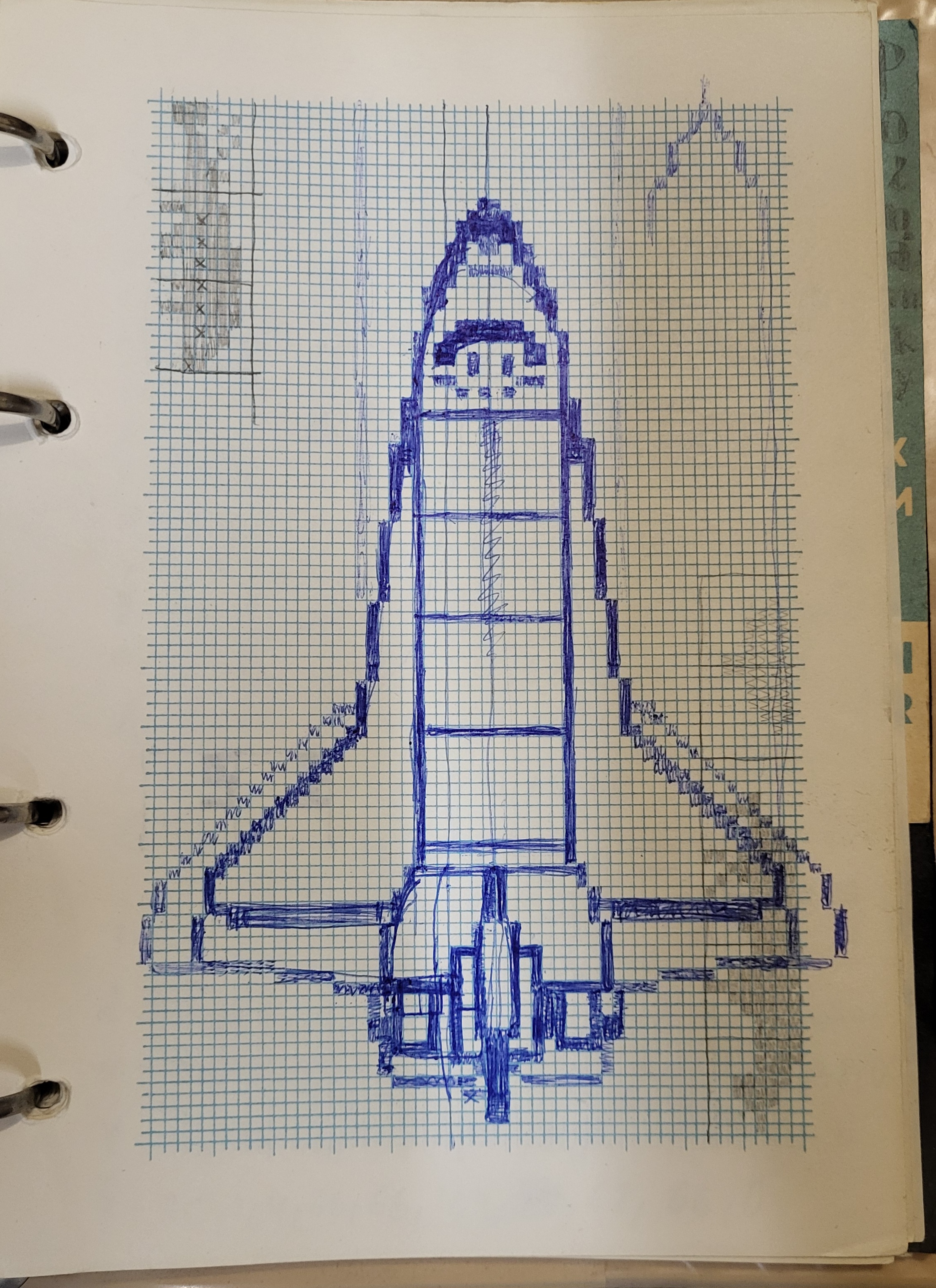 Kresba rakety