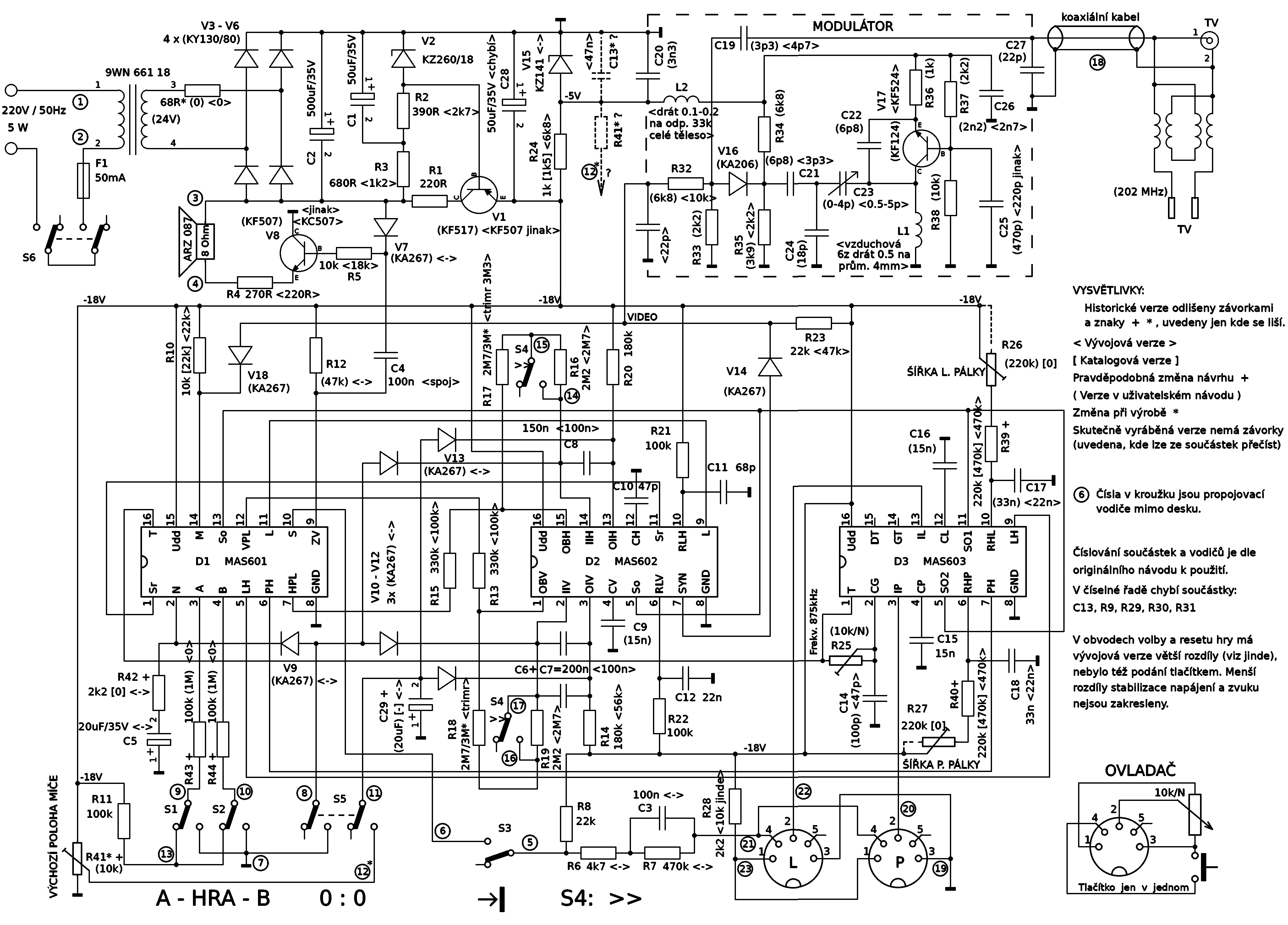 Schéma XD-8001